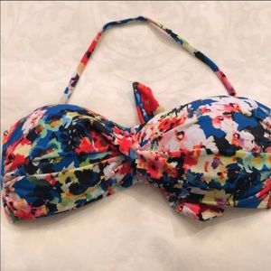 La Blanca Floral Bandeau Bikini